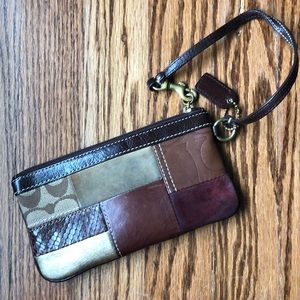 Coach wristlet